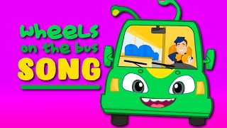 Groovy The Martian & Phoebe sing Wheels on the bus song! The funniest nursery rhymes!