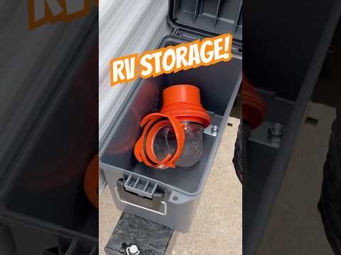 👀 RV SEWER MODS! Elbow and Sewer Hose Storage Tips. #rv #rvlife #rving #rvgear #rvtips #rving