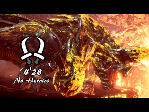 【双剣 4'28】M★6_乱れ咲く連爆の華　猛り爆ぜるブラキディオス / Raging Brachydios Dual Blades No Heroics 【MHWI】