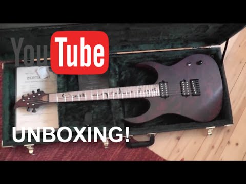 Unboxing Siggi Braun Custom Shop Guitar