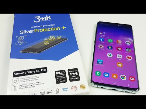 3mk SilverProtection+ foil for Samsung Galaxy S10 Plus - Installation, Opinion, Conclusions, Review