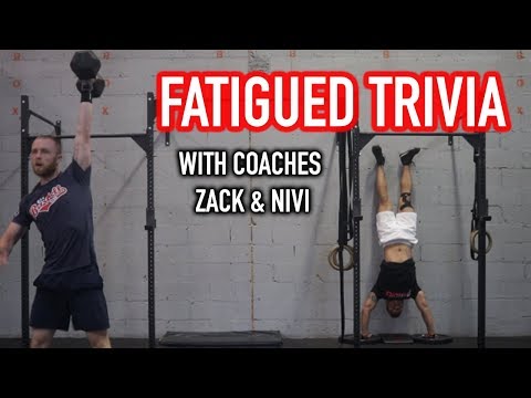 FATIGUED TRIVIA - COACH ZACK vs  COACH NIVI  | Strong Together Vlog 98