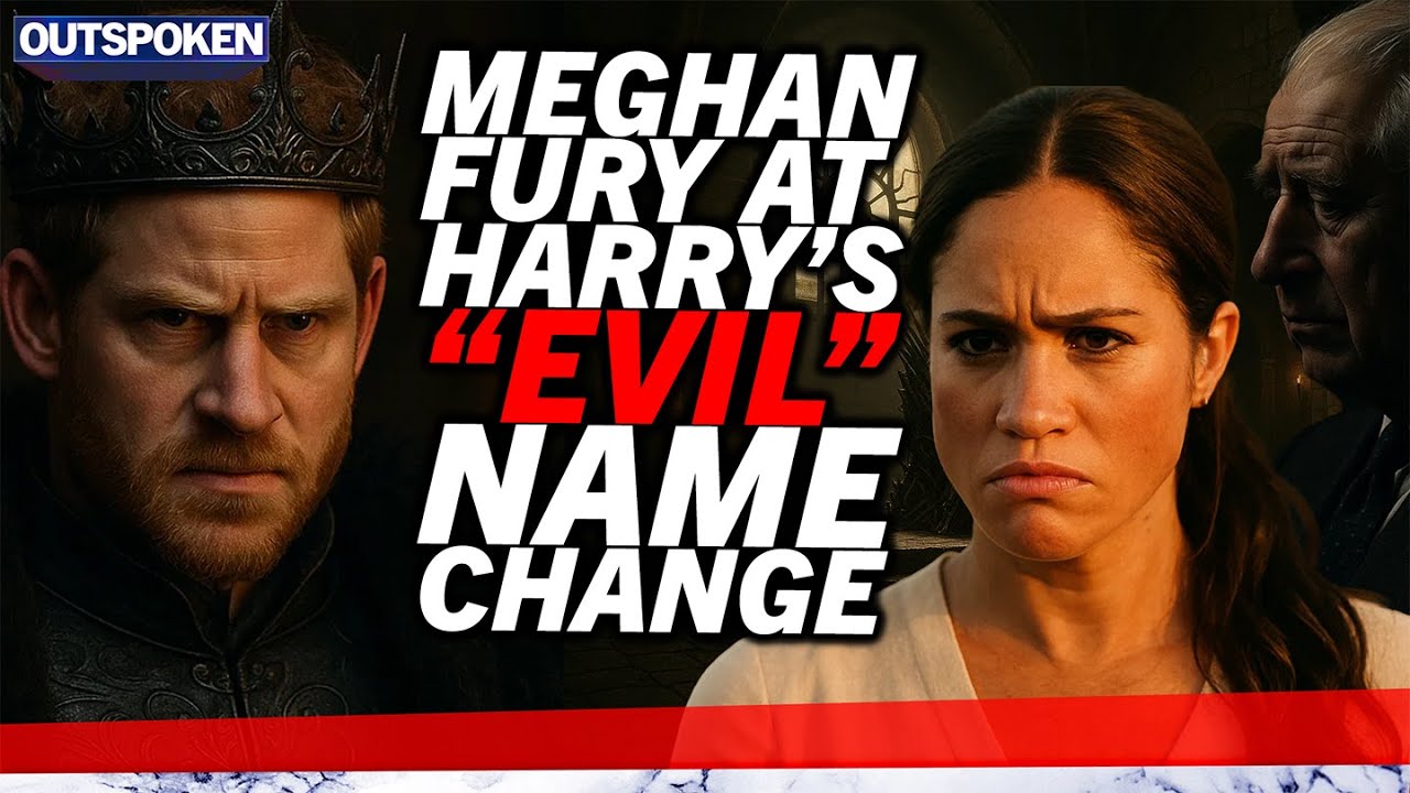 "Evil behaviour!" Meghan Markle's fury at Prince Harry bid to change last name to upset King Charles