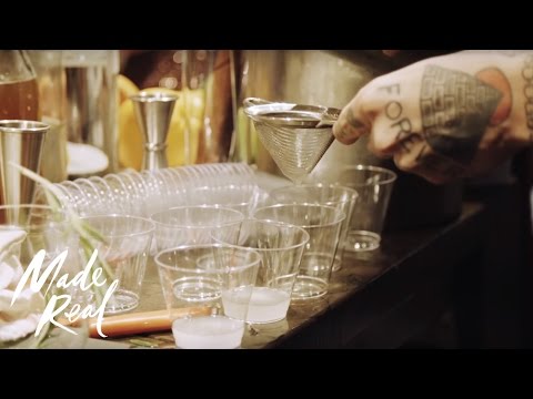 The Made Real signature cocktails