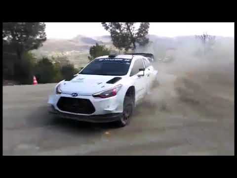 Dani Sordo on the Limit!!!!!! Hyundai i20 WRC!! Big Moment!!