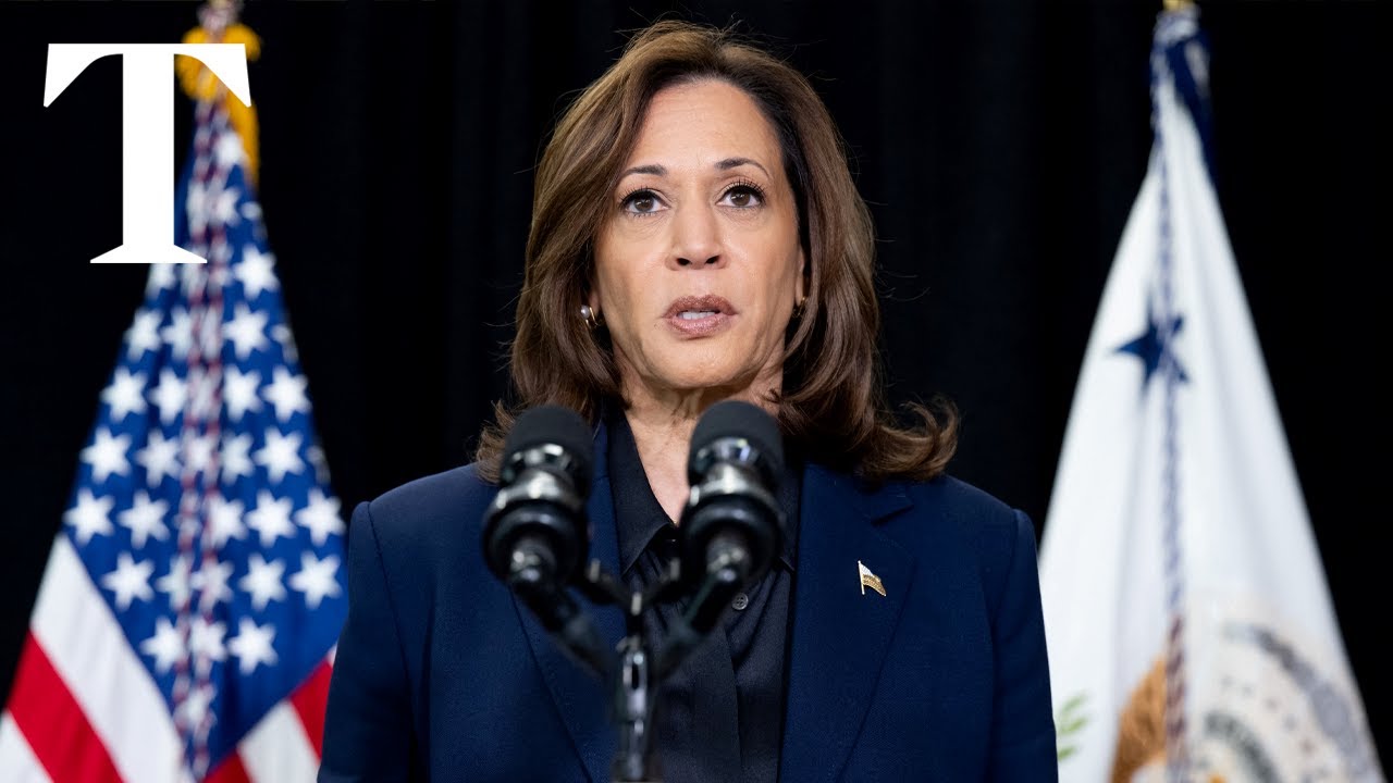 Hamas leader had "US blood on his hands", says Kamala Harris