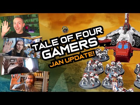TEENY TINY TANKS: Tale of Four Gamers January Update!