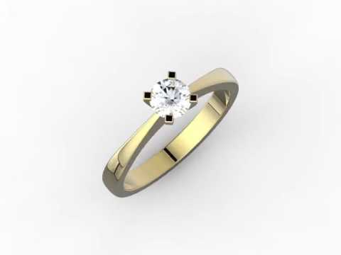 POLAD Diamond Engagement Ring - 0.50ct D43737-1Y