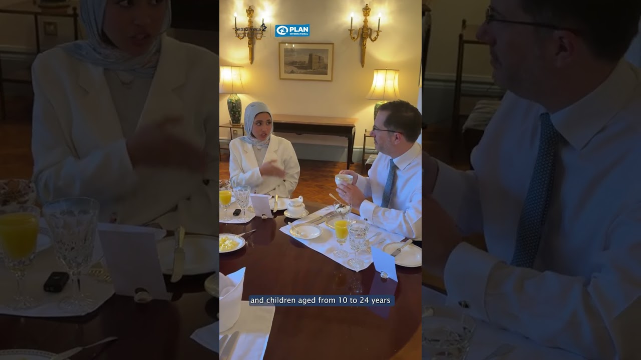 Shahed's visit to the British Ambassador in Egypt