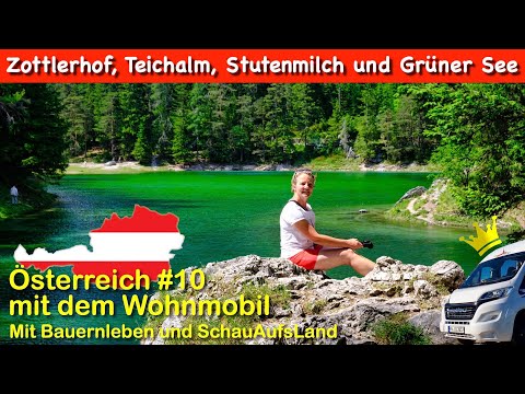 , title : 'Österreich #10: Alpakas Zottlerhof, Teichalm Wanderung, Stutenmilch Töchterlehof und der Grüne See'