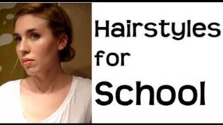 Easy Everyday School hairstyles for long hair &amp; hairstyles for medium hair
