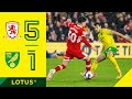 HIGHLIGHTS | Middlesbrough 5-1 Norwich City