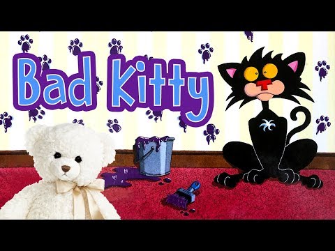 Kids Book Read Aloud | Bad Kitty! by Nick Bruel | Ms. Becky & Bear's Storytime