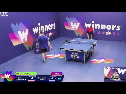WINners CUP table 2  07.01  Zaitsev Aleksandr A - Kuzmenko Dmitrii  13:30