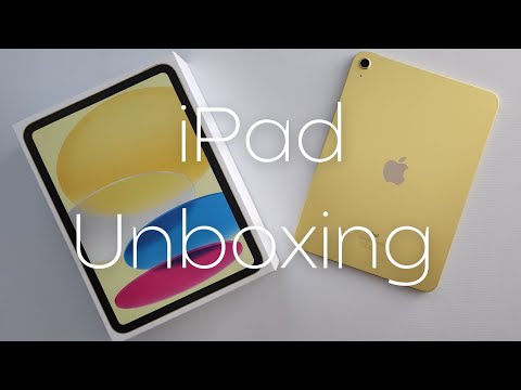 Apple iPad 10.9" (2022) Yellow Unboxing