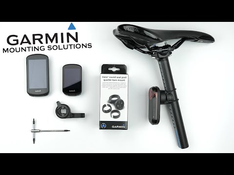 New Garmin TT/Tri Mount // x2 Varia Radar Mount Options