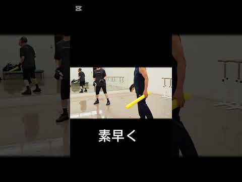 護身術で大切なのは逃げる力。そのための攻撃＝カーフキック。反復トレーニングで誰でも自然に身につきます。 #ワンインチパンチ #防犯