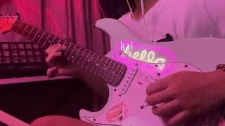 under the influence // chris brown (electric guitar cover)