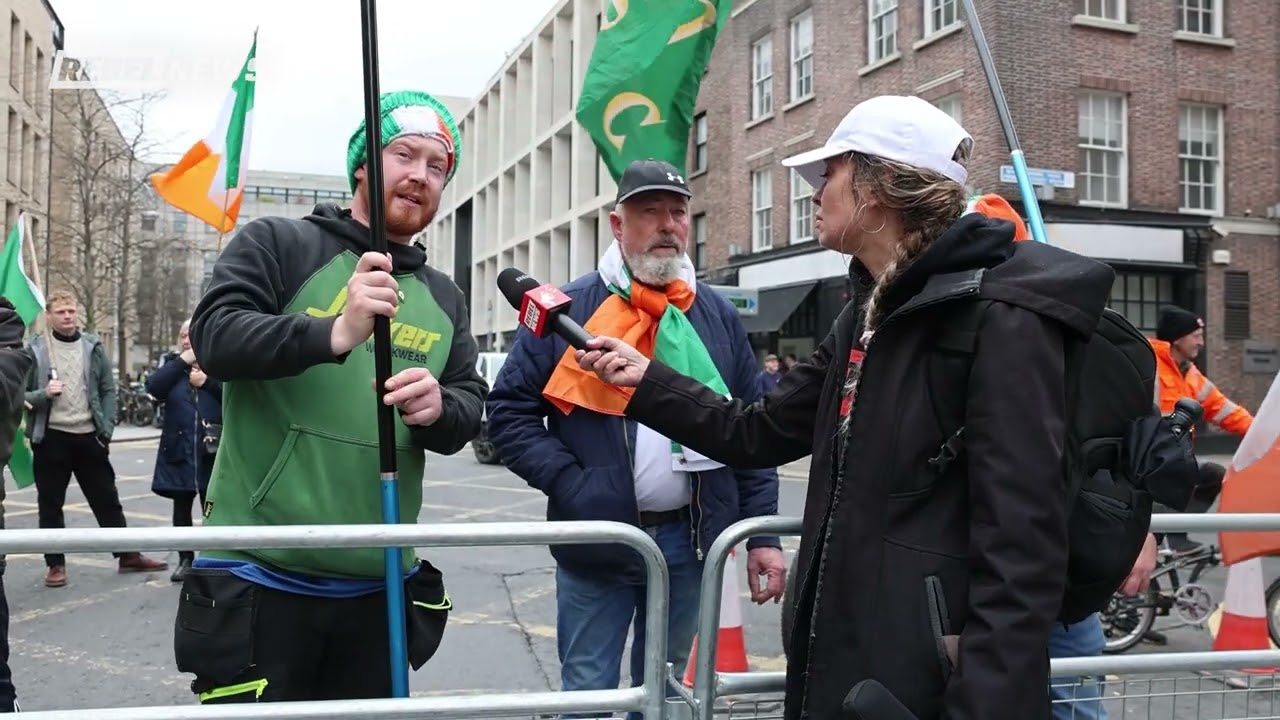 "It's not just the cost of fuel," Irish patriots explain the farmer & trucker uprising