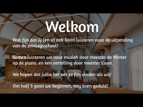 26-04-2020 14:30 Zondagsschool vertelling & muziek