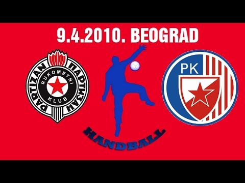 Handball гандбол RK PARTIZAN - RK CRVENA ZVEZDA 핸드볼