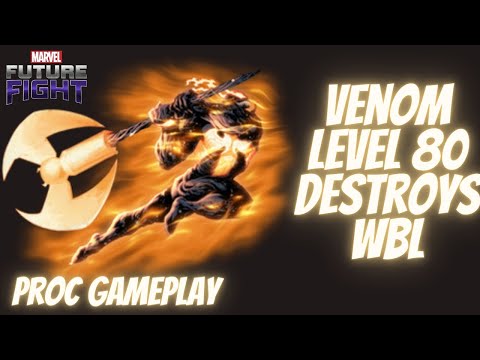 [MFF] Level 80 Venom is Amazing - Marvel Future Fight