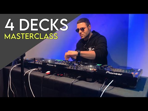 🔥Crazy Transitions / 4 Decks mix MasterClass! - Madonna, Daft Punk, Marten Horger - TECH HOUSE