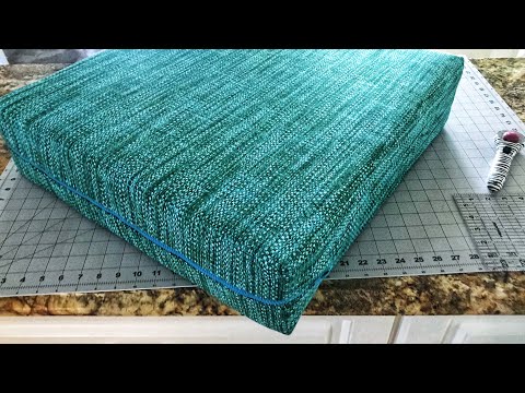 BEST DIY boxed cushion cover tutorial