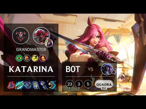 Katarina Bot vs Kai'Sa - BR Grandmaster Patch 10.21