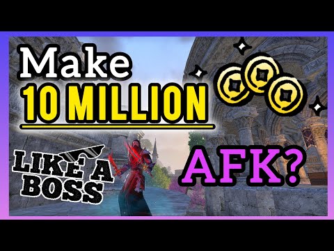 ESO Virtually AFK Farm🔥 Get Insanely Rich🤑 10,000,000 Gold No Effort In 2025