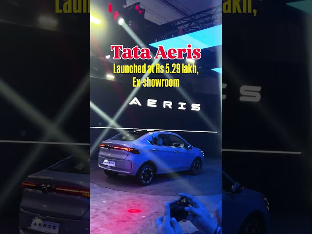 Tata Aeris launched in India!