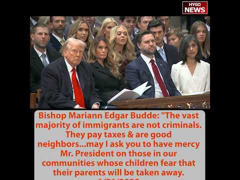 Trump: Not too exciting, not good service; Bishop Attack on Trump During National Prayer Service