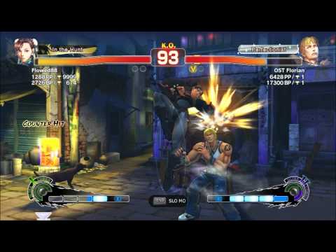 SSF4 AE: Flowed88 (Chun-Li) vs OST Florian (Cody) - PC Ranked Match