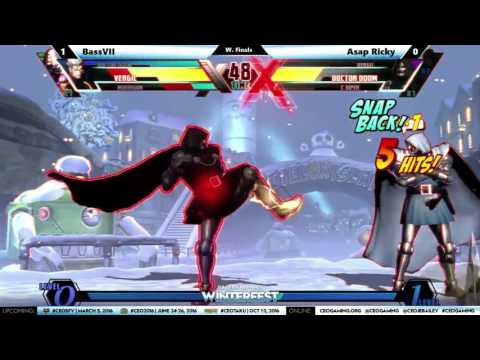 "BBR" UMvC3 At CEO WinterFest 2016 - BassVII vs Asap Ricky  (1080p HD)