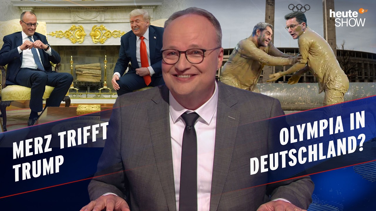 Merz im Weißen Haus | Gericht stoppt Zurückweisungen | Olympia-Hick-Hack | heute-show vom 06.06.2025