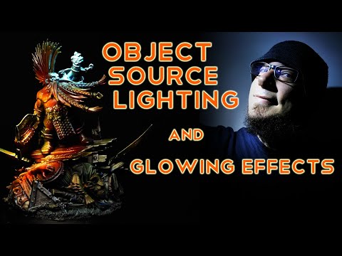 Object Source Lighting - How to paint OSL and glow effects