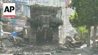 Streets deserted, shops closed in West Bank as roads razed in Israeli military raids