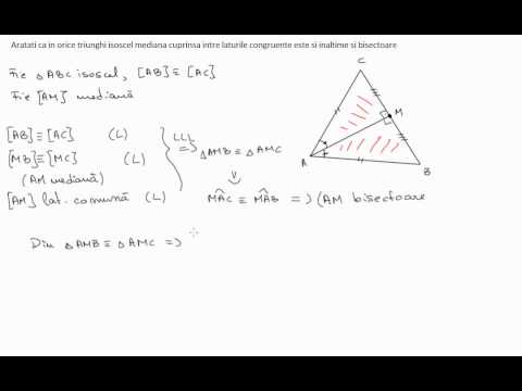 Congruenta triunghiurilor - probleme (2)