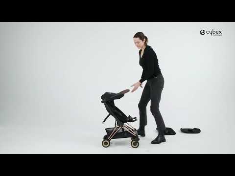 Cybex Coya - Jak zamontować tapicerkę siedziska