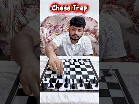 Chess Trap 02 #checkmate #chess #chessfun #games #chesslessons #funny #chesstraps #challenge