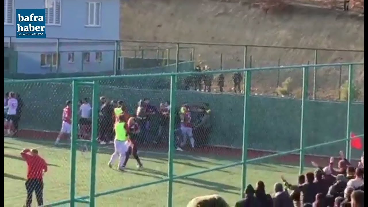 Havza Belediyespor Maç Sonunda Sporcularımıza Saldırdı