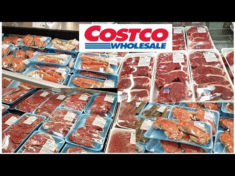 COSTCO GROCERY SHOPPING LIST HAUL FOR MEAT & POULTRY...