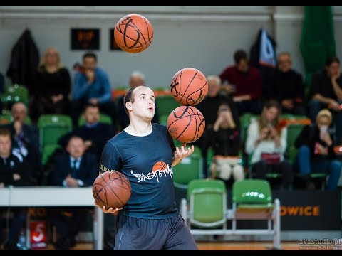 Mieszko Włodarczyk na meczu CCC Polkowice