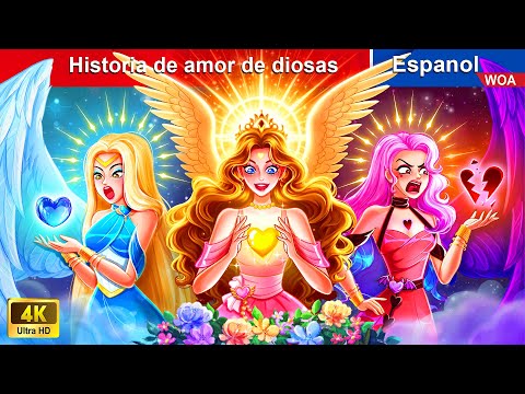 Historia de amor de diosas 💗🧚 Cuento español 🌛
