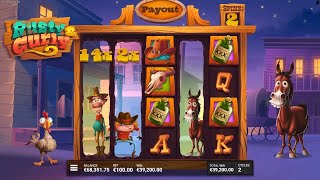 π° Rusty & Curly Slot Bonus Game Big Win x1110 π° Online Casino