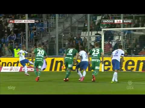 SV Grödig - SK Rapid Wien HIGHIGHTS (8.11.2015)