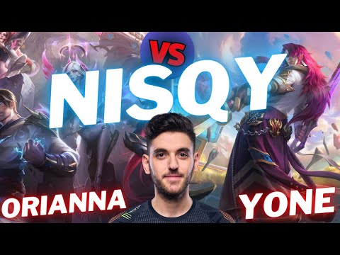 NISQY | ORIANNA VS YONE | MID GAMEPLAY | Patch 15.14 / Season 15 | #LeagueofLegends