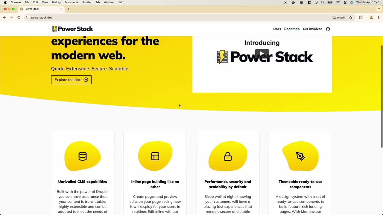 Installing Power Stack