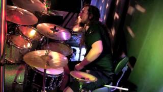 Lawrence Dinamarca - Drummer - DRUM CAM with Nightrage - Kiss Of A Sycophant and The Tremor