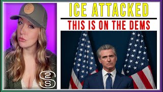ICE Attacked By Communist Leftist… Dem Rhetoric Is DANGEROUS